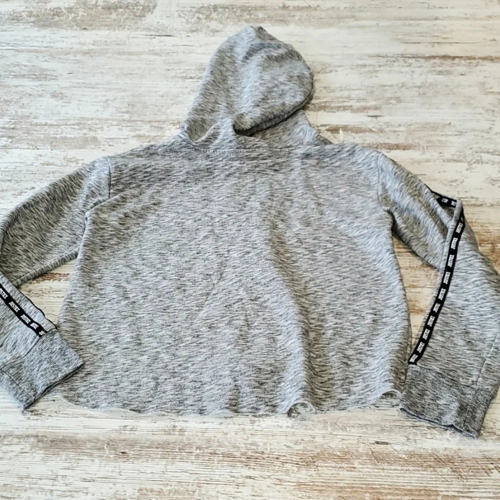 Girls Justice zip up hoodie size 14/16